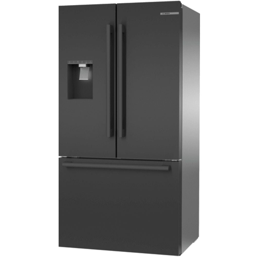 B36CD50SNB - Bosch 500 Series 21 cu. ft. French Door Refrigerator with VitaFreshPro™, Internal Water Dispenser, Ice Maker, LED Lighting (Black Stainless Steel)