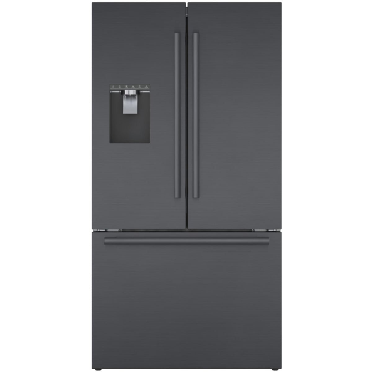 B36CD50SNB - Bosch 500 Series 21 cu. ft. French Door Refrigerator with VitaFreshPro™, Internal Water Dispenser, Ice Maker, LED Lighting (Black Stainless Steel)