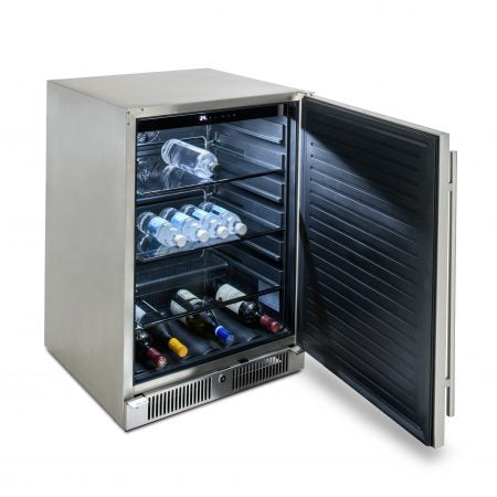 BLZSSRF55 Blaze 5.5 Cu. Ft. Outdoor Rated Compact Refrigerator with Stainless Steel Door and Lock