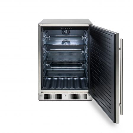 BLZSSRF55 Blaze 5.5 Cu. Ft. Outdoor Rated Compact Refrigerator with Stainless Steel Door and Lock