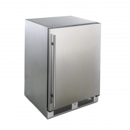 BLZSSRF55 Blaze 5.5 Cu. Ft. Outdoor Rated Compact Refrigerator with Stainless Steel Door and Lock