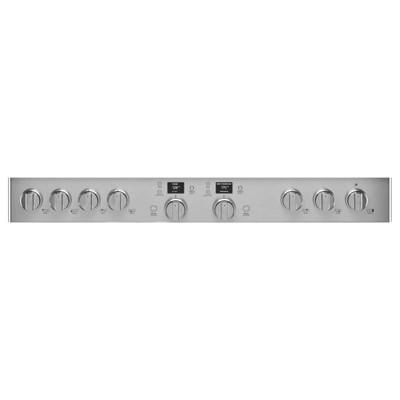 C2Y486P2TS1 Café 48" Stainless Steel Freestanding Dual Fuel Range