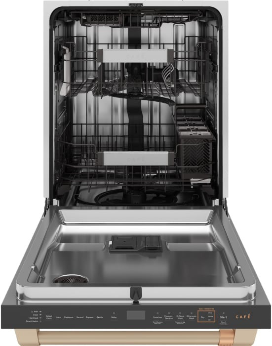 CDT858P4VW2 Café™ 24" Top Control Built-In Dishwasher with Ultra Wash & Dry and 3rd Rack in Matte White