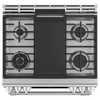 CGS700P2MS1 Café 30" Stainless Steel Slide-In Gas Range