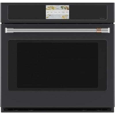 CTS90DP3ND1 Café Professional Series 30" Matte Black Electric Single Wall Oven