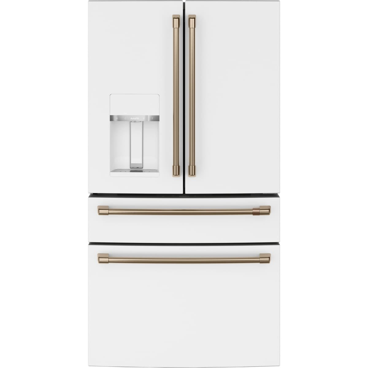 CVE28DP4NW2 Café 27.8 cu. ft. Smart 4-Door French Door Refrigerator with Convertible Drawer and Wi-Fi Connect