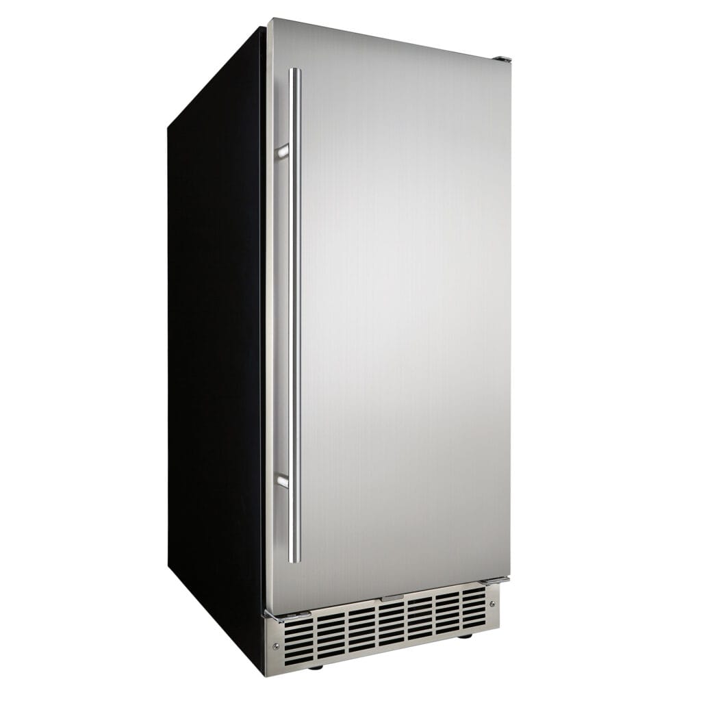 DIM32D2BSSPR Silhouette® 15" 32 lb. Stainless Steel Under The Counter Ice Maker