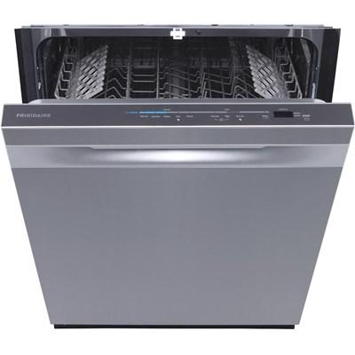 FDHP4336AS Frigidaire 24" Built-In Dishwasher with 12 Place Settings, 49 dBA, 5 Wash Cycles, Stainless Steel