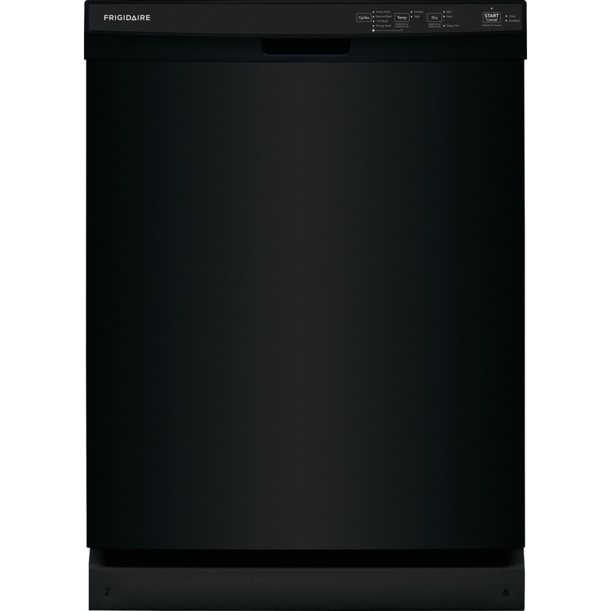FDPC4314AB Frigidaire 24" Front Control Built-In Tall Tub Dishwasher with 4 Cycles, DishSense Sensor Technology, MaxDry Option, and ENERGY STAR Certification