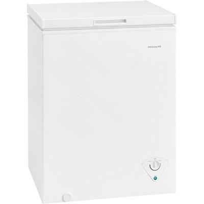 FFCS0522AW Frigidaire 5.0 Cu. Ft. Chest Freezer with Adjustable Temperature Control in White