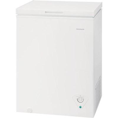 FFCS0522AW Frigidaire 5.0 Cu. Ft. Chest Freezer with Adjustable Temperature Control in White
