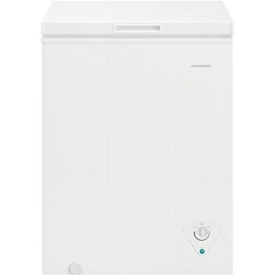 FFCS0522AW Frigidaire 5.0 Cu. Ft. Chest Freezer with Adjustable Temperature Control in White