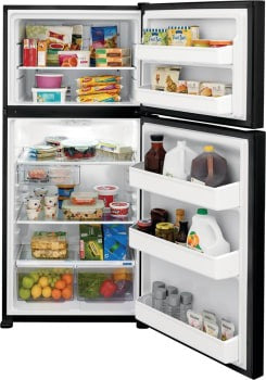 FFHT1835VB Frigidaire® 30 in. 18.3 Cu. Ft. Black Top Freezer Refrigerator