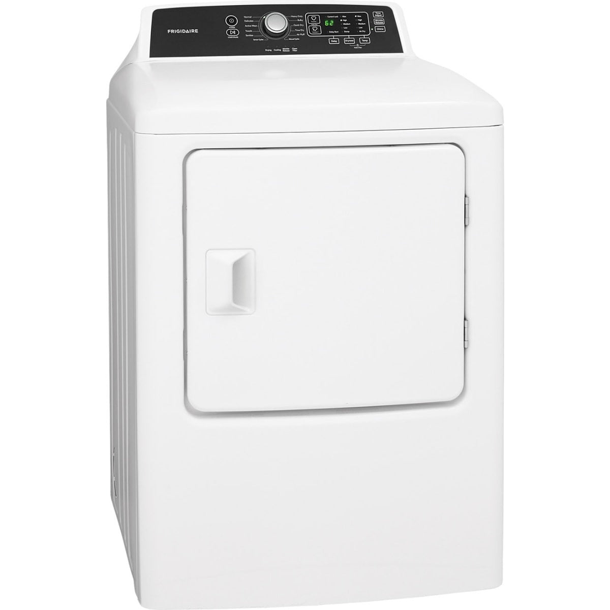FFRE4120SW Frigidaire 6.7 cu. ft. Electric Dryer with Auto Dry and Wrinkle Release – White