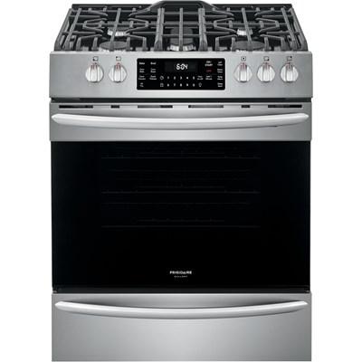 FGGH3047VF Frigidaire Gallery 30" Front Control Gas Range with Air Fry in Stainless Steel