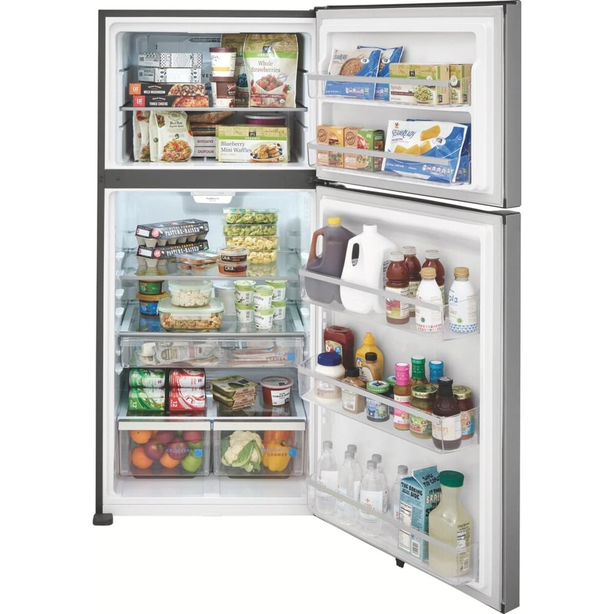 FGHT2055VF Frigidaire 20.5 cu. ft. Top Freezer Refrigerator with EvenTemp™ Cooling System and Auto-Close Doors