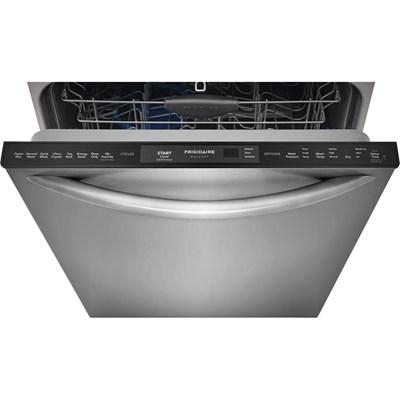 FGID2468UF Frigidaire Gallery 24" Built-In Dishwasher with Dual OrbitClean® Wash System in Stainless Steel