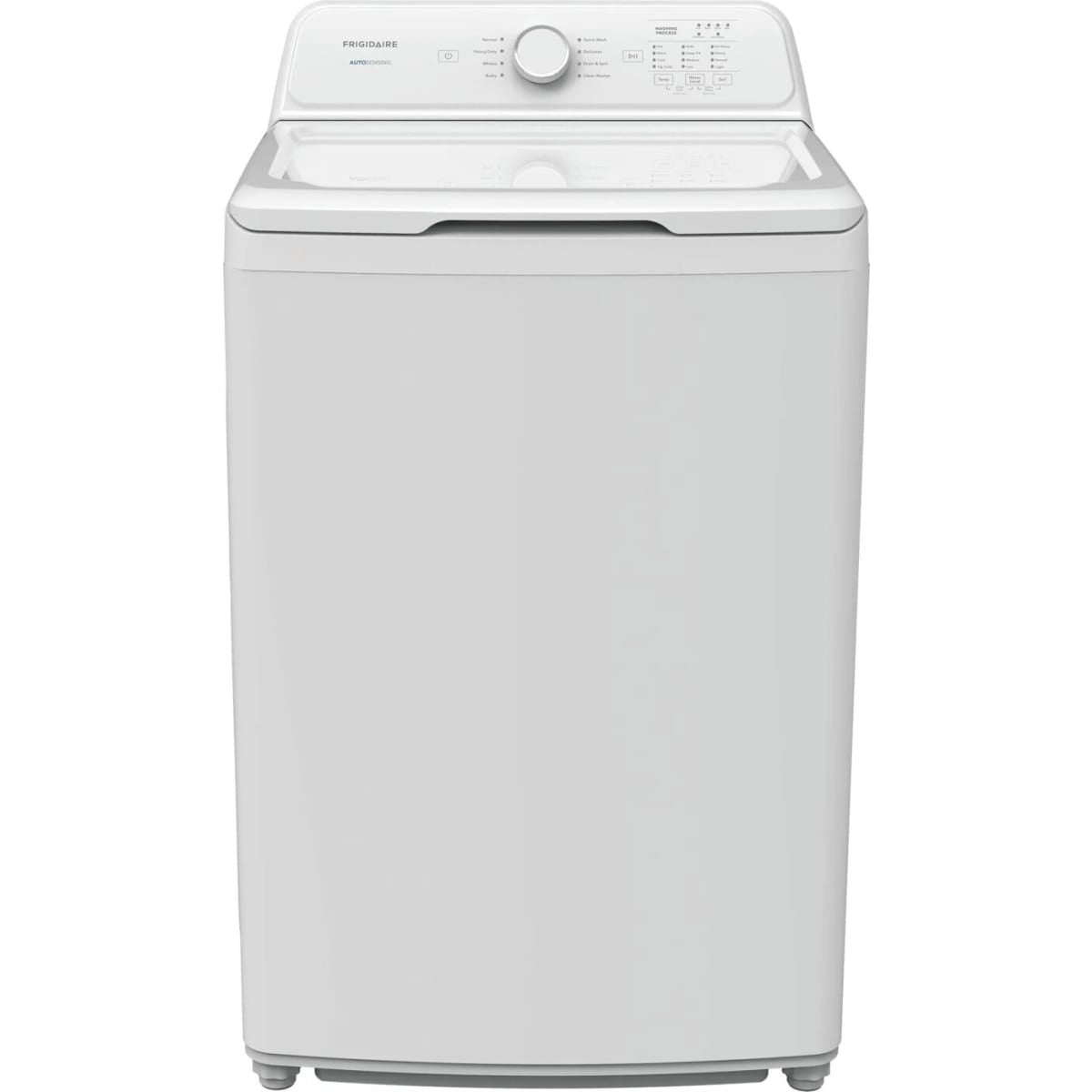 FLVW7000AW Frigidaire 4.1 cu. ft. Top-Load Washer with 8 Wash Cycles, Auto-Sensing Load, Fast Wash, 4 Soil Levels (White)