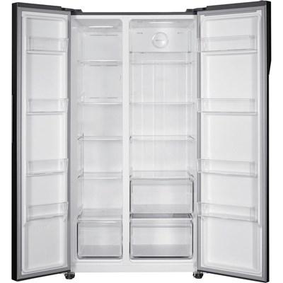 FRSG2115AV Frigidaire 21.5 Cu. Ft. Counter-Depth Side-by-Side Refrigerator in Brushed Steel