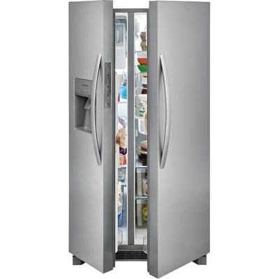 FRSS2623AS Frigidaire® 36 in. 25.6 Cu. Ft. Stainless Steel Side-by-Side Refrigerator