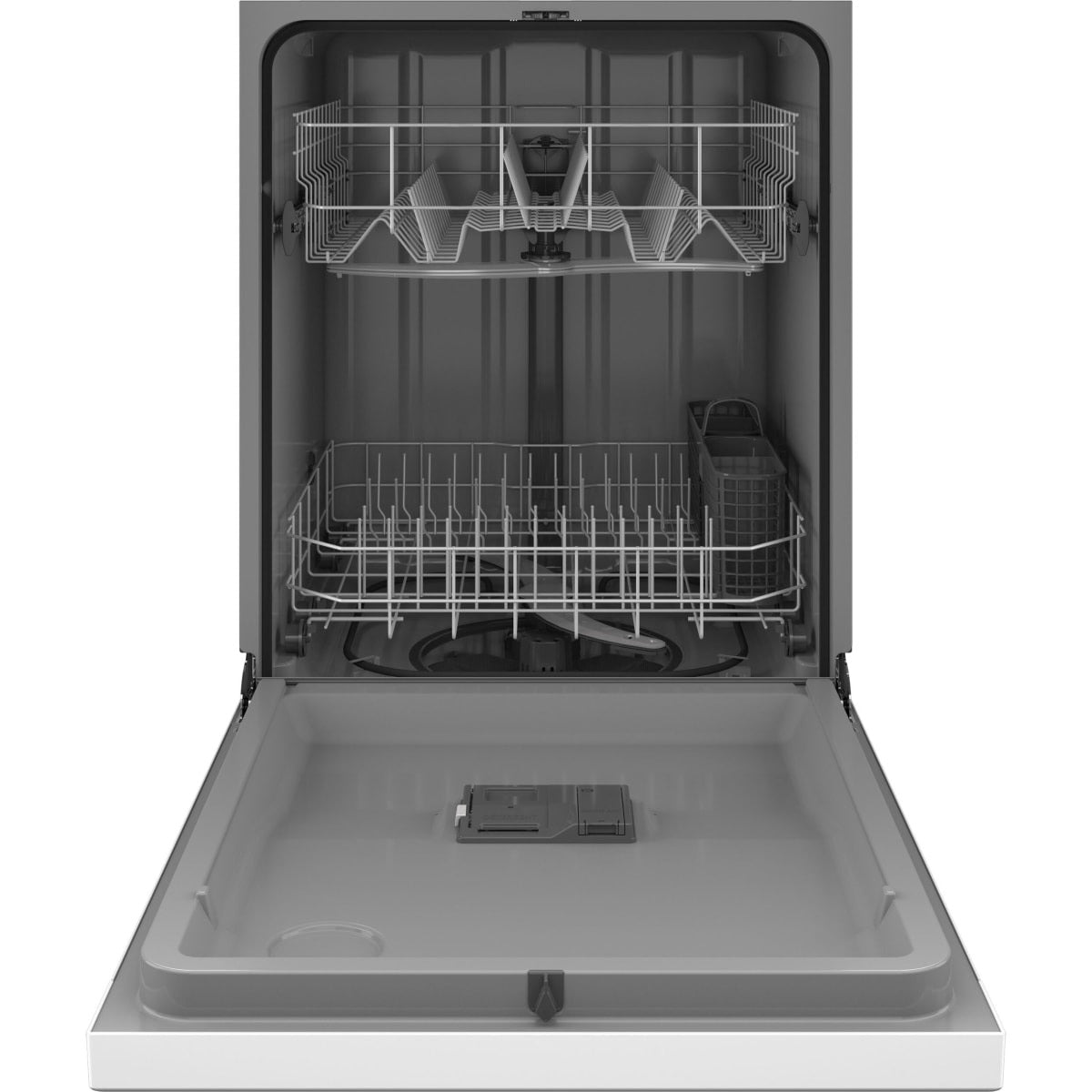 GDF511PGRWW GE 24-inch Built-In Dishwasher with Front Controls and Dry Boost™ Technology - White