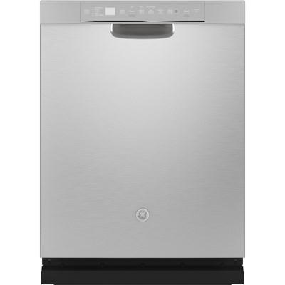 GDF645SSNSS GE® 24" Front Control Stainless Steel Dishwasher with Stainless Steel Interior, Sanitize Cycle & Dry Boost
