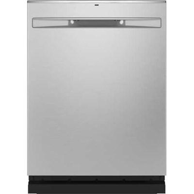 GDP645SYNFS GE® 24" Top Control Fingerprint Resistant Stainless Steel Dishwasher with Stainless Steel Interior, Sanitize Cycle & Dry Boost