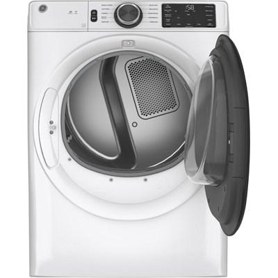 GFD55ESSNWW GE® 7.8 Cu. Ft. White Smart Front Load Electric Dryer