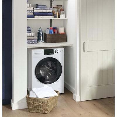 GFQ14ESSNWW GE® 2.4 cu. ft. Front Load Washer/Condenser Dryer Combo