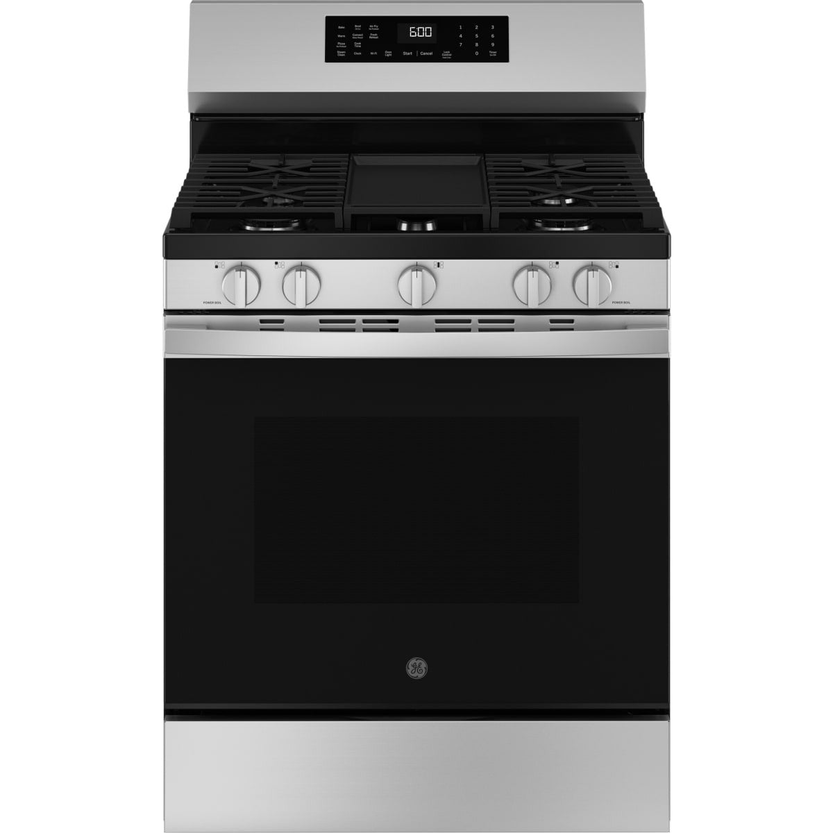 GGF600AVSS GE 30-inch Freestanding Gas Range with True Convection and No Preheat Air Fry - Stainless Steel