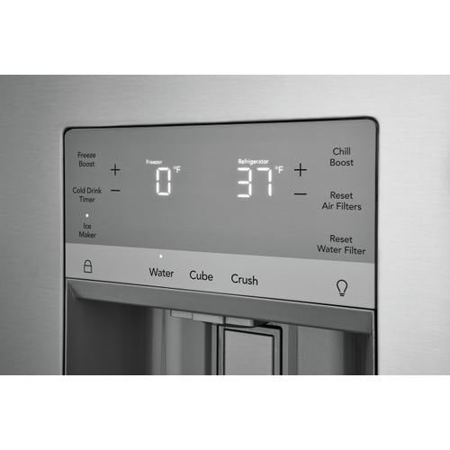 GRFS2853AF Frigidaire Gallery® 36 in. 27.8 Cu. Ft. Smudge-Proof® Stainless Steel French Door Refrigerator