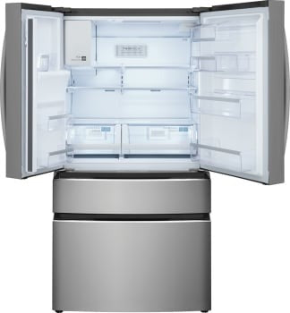 GRMC2273CF Frigidaire Gallery® 36 in. 21.5 Cu. Ft. Smudge-Proof® Stainless Steel Counter Depth French Door Refrigerator