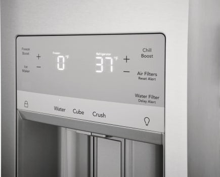GRMC2273CF Frigidaire Gallery® 36 in. 21.5 Cu. Ft. Smudge-Proof® Stainless Steel Counter Depth French Door Refrigerator