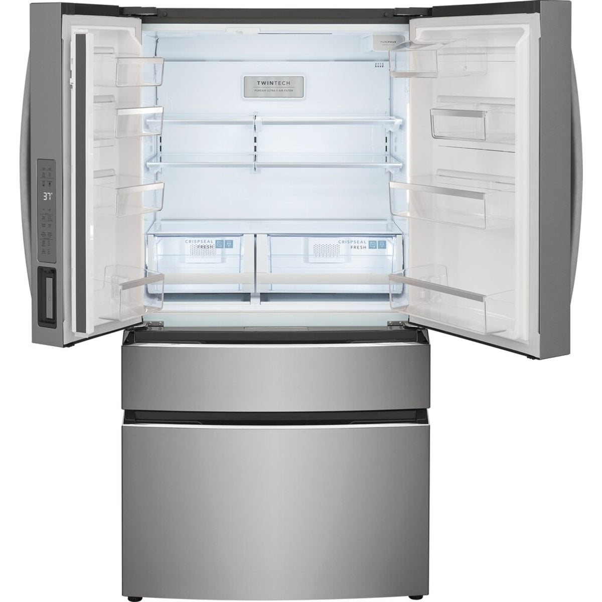 GRMG2272CF Frigidaire Gallery 21.4 cu. ft. Counter-Depth 4-Door Refrigerator with Custom-Flex® Temp Drawer