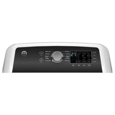 GTD58EBSVWS GE® 7.4 Cu. Ft. White Front Load Electric Dryer