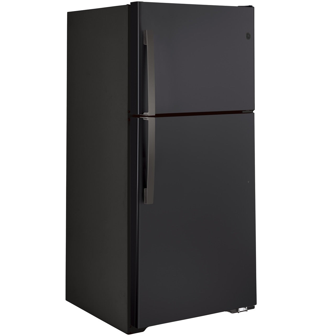 GTS22KMNRDS 21.9 Cu. Ft. Garage‑Ready Top‑Freezer Refrigerator for 38–110 °F environments, Fingerprint Resistant Black Slate