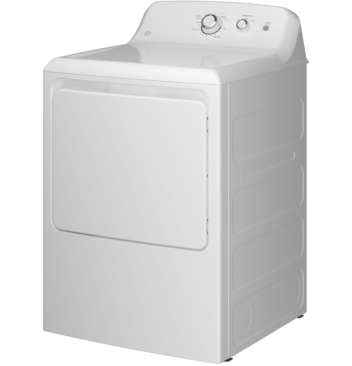 GTX33GASKWW 6.2 Cu. Ft. Gas Dryer with Auto Dry & Aluminized Alloy Drum White