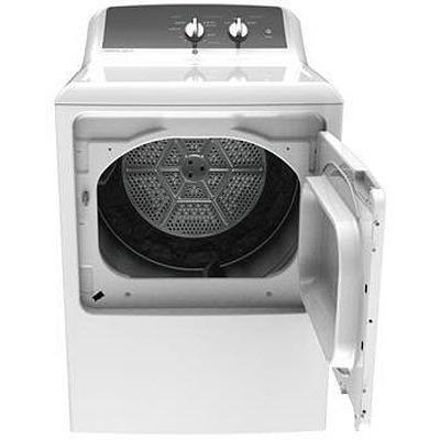 GTX52EASPWB GE® 6.2 Cu. Ft. White Front Load Electric Dryer