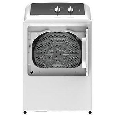 GTX52EASPWB GE® 6.2 Cu. Ft. White Front Load Electric Dryer