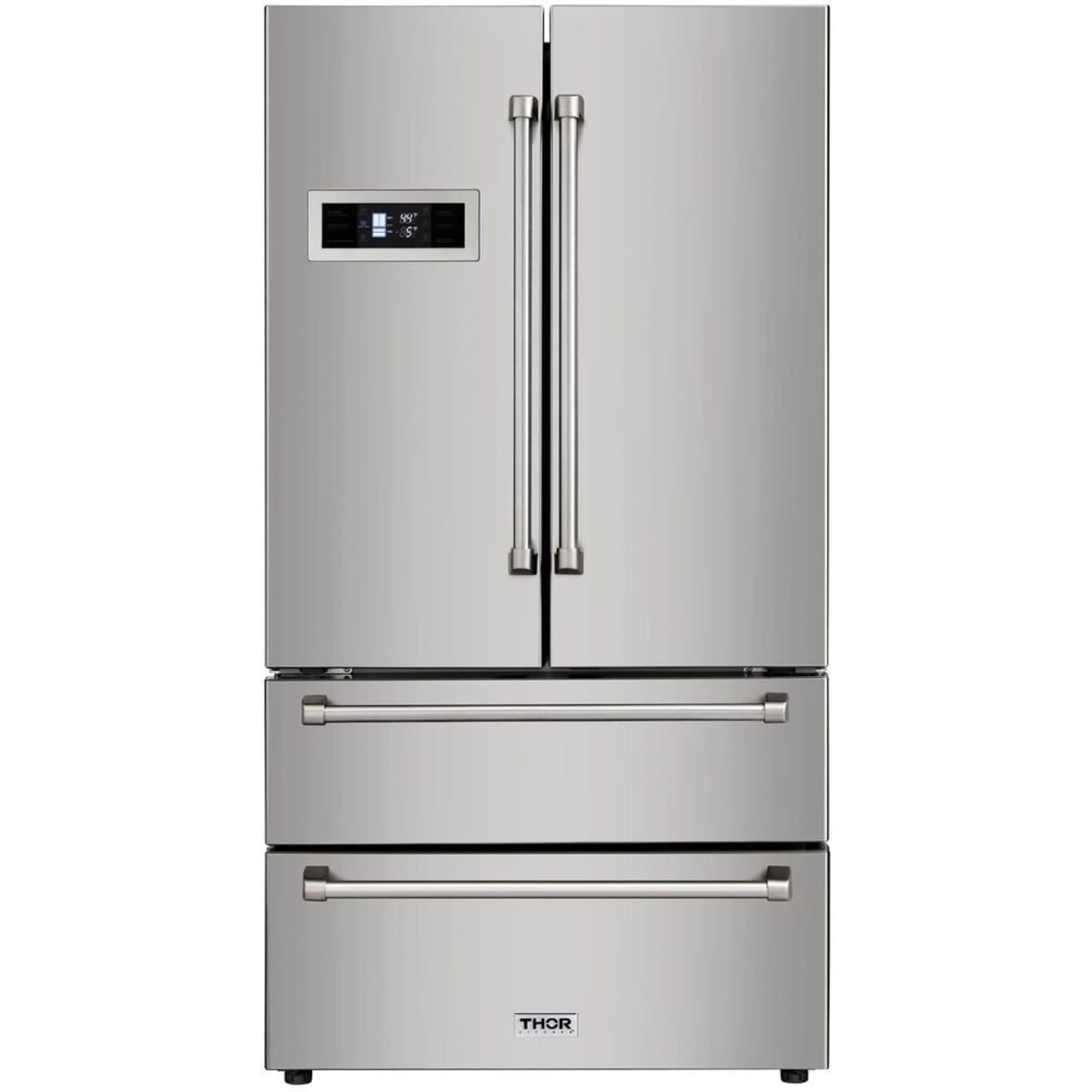 HRF3601F Thor Kitchen 36-inch French Door Refrigerator with Dual Cooling and Automatic Ice Maker