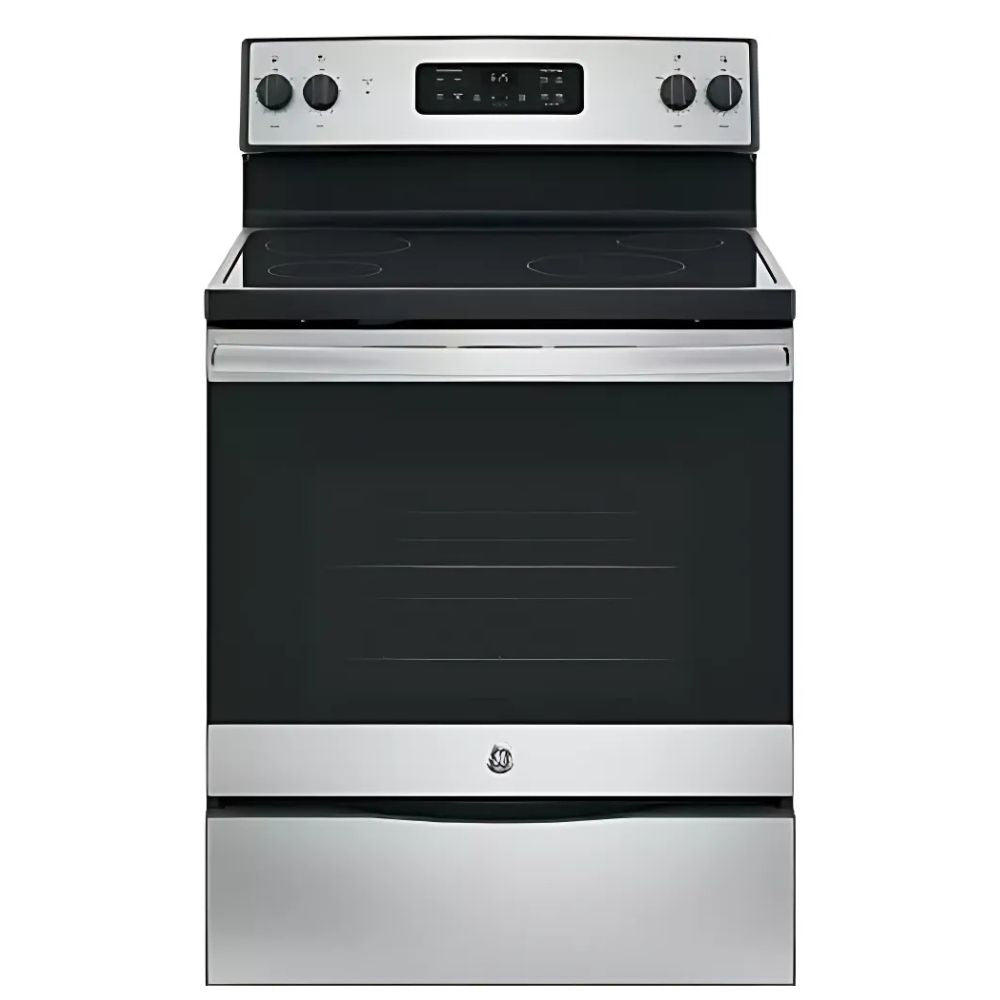 JB625RKSS GE® 30" Free-Standing Electric Range in Stainless Steel