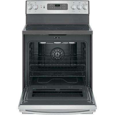 JB655YKFS GE® 30" Free-Standing Electric Convection Range in Fingerprint Resistant Stainless Steel
