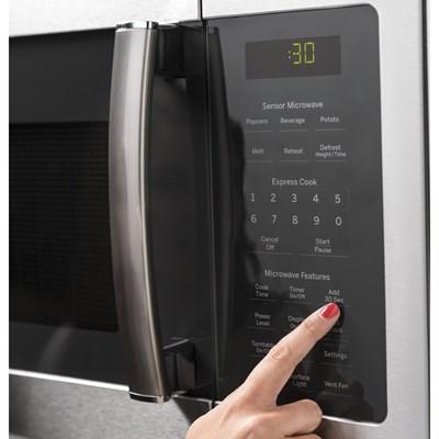 JVM6175SKSS GE® Series 1.7 Cu. Ft. Stainless Steel Over The Range Sensor Microwave