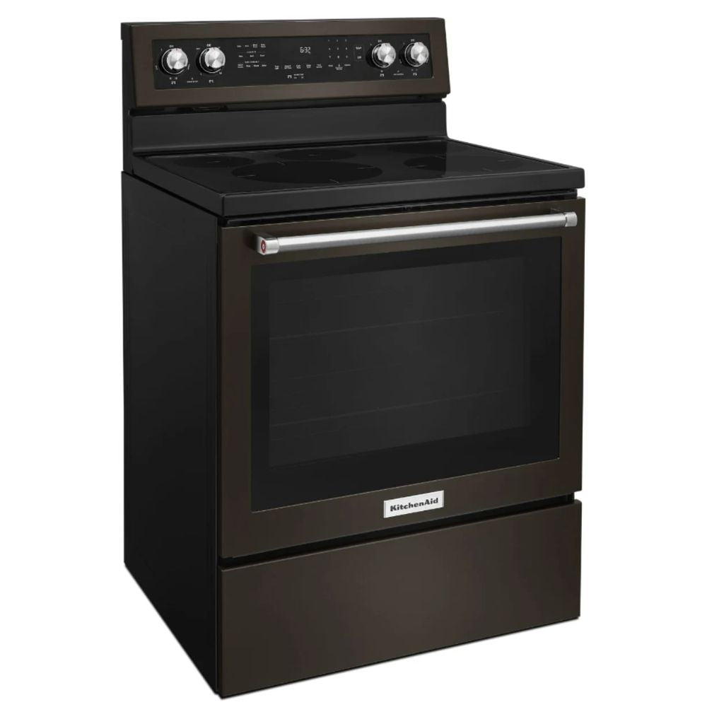 KFEG500EBS KitchenAid 6.4 cu. ft. Electric Range with Even-Heat™ Technology and Convection Oven