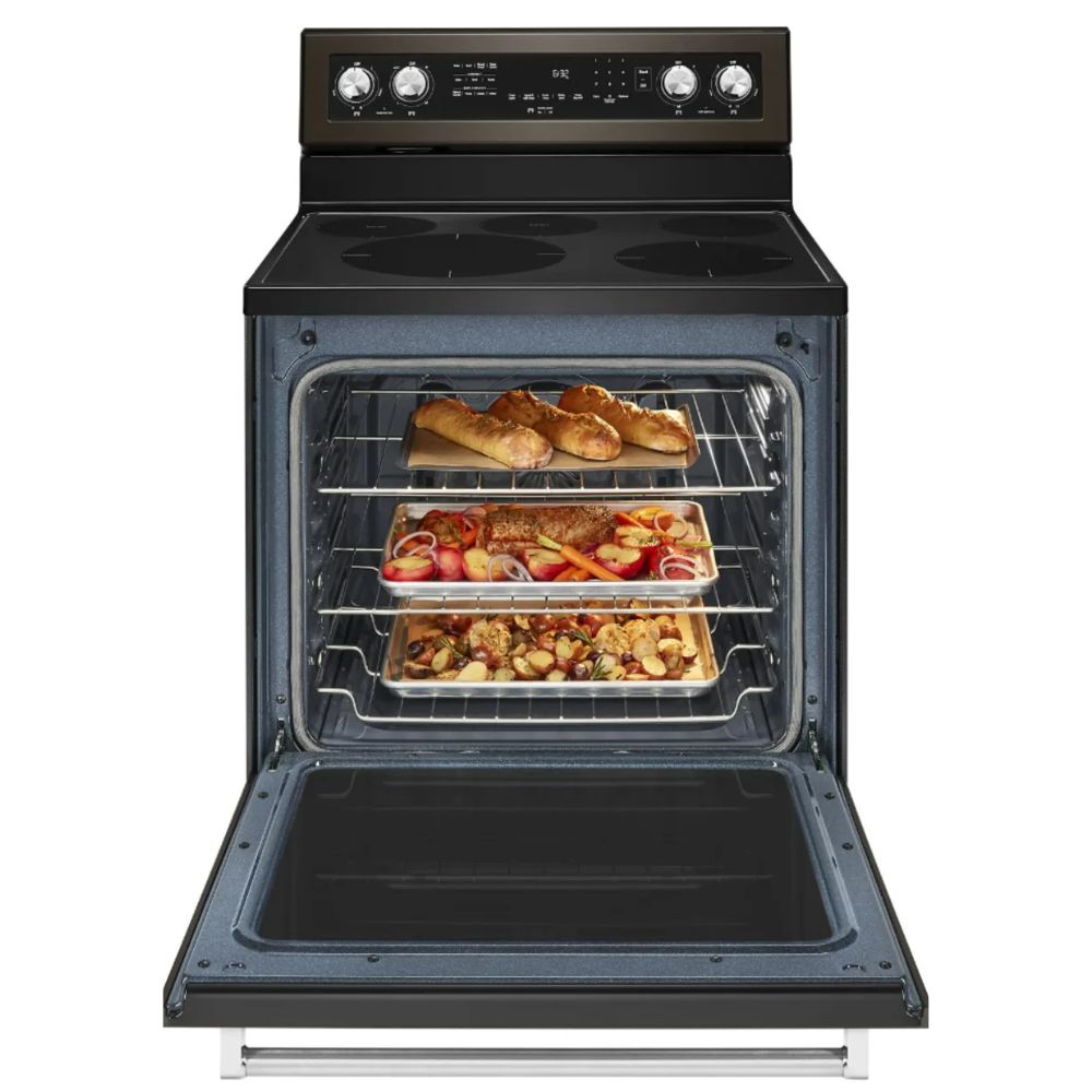 KFEG500EBS KitchenAid 6.4 cu. ft. Electric Range with Even-Heat™ Technology and Convection Oven