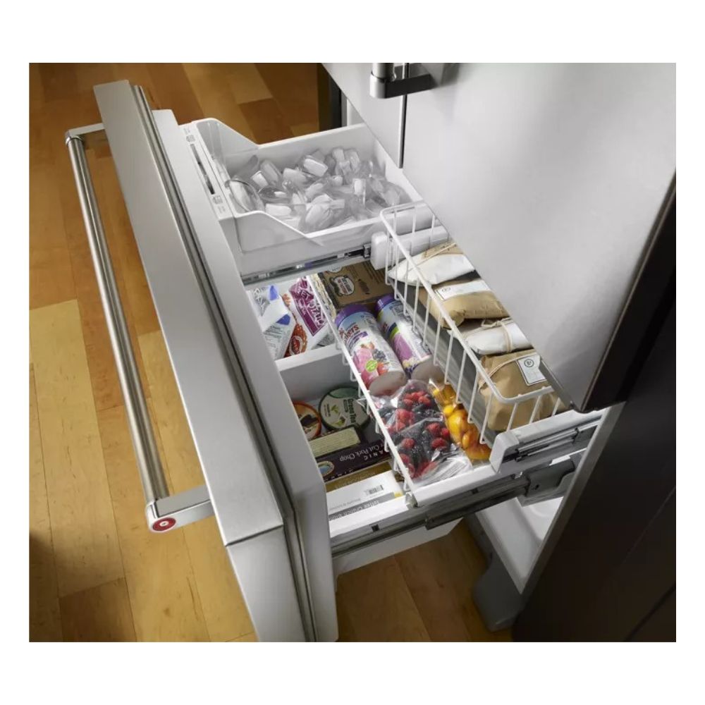 KRFC302ESS - KitchenAid 22 cu. ft. Counter-Depth French Door Refrigerator with ExtendFresh™ Temperature Management, FreshChill™ Pantry, Interior Water Dispenser (Stainless Steel)