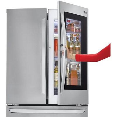 LFCS27596S LG 36" French Door Refrigerator with 27 Cu. Ft. Capacity and InstaView™ Door-in-Door® in Stainless Steel