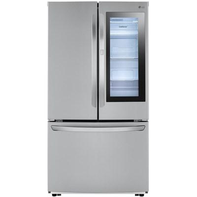 LFCS27596S LG 36" French Door Refrigerator with 27 Cu. Ft. Capacity and InstaView™ Door-in-Door® in Stainless Steel