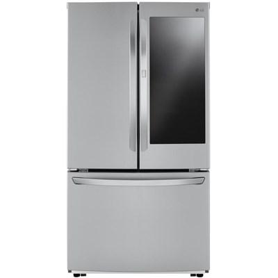 LFCS27596S LG 36" French Door Refrigerator with 27 Cu. Ft. Capacity and InstaView™ Door-in-Door® in Stainless Steel