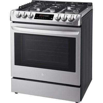 LSG4511ST LG 30" Slide-In Gas Range with ProBake Convection® and EasyClean® in Stainless Steel